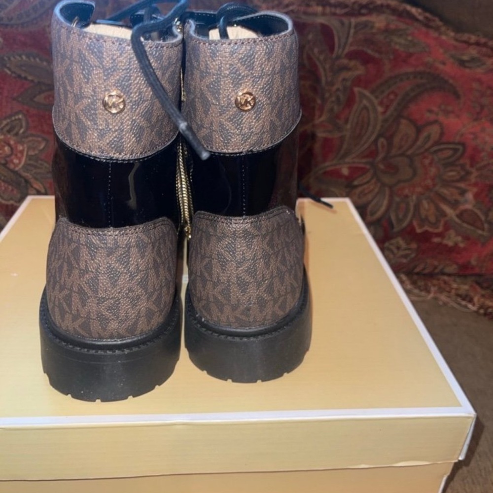Michael Kors Brown and Black Boots